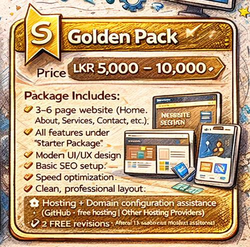 Golden Pack details